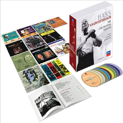 한스 크나퍼츠부슈 - 거장의 관현악 유산 (Hans Knappertsbusch - Decca, Polydor, Westminster Orchestral Edition) (18CD Boxset) - Hans Knappertsbusch