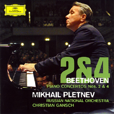 베토벤: 피아노 협주곡 2, 4번 (Beethoven: Piano Concertos Nos. 2 & 4) (SHM-CD)(일본반) - Mikhail Pletnev