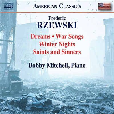 제프스키: 피아노 작품집 (Rzewski: Works for Piano)(CD) - Bobby Mitchell