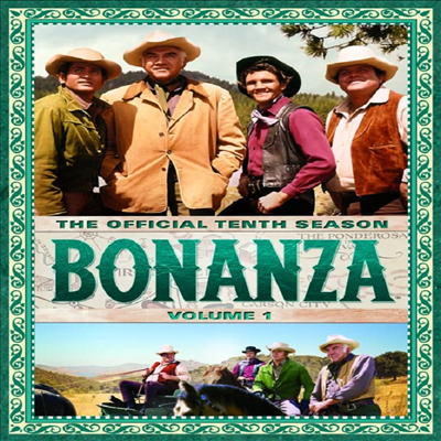 Bonanza: The Official Tenth Season - Volume 1 (보난자: 시즌 10 - 볼륨 1) (1968)(지역코드1)(한글무자막)(DVD)