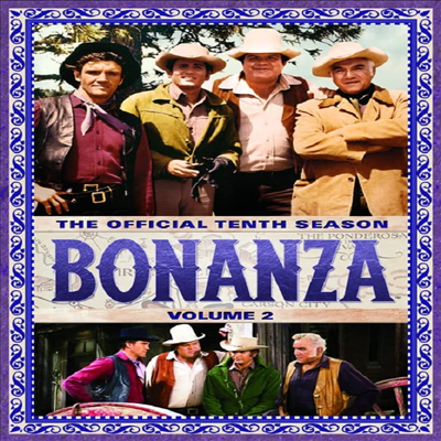 Bonanza: The Official Tenth Season - Volume 2 (보난자: 시즌 10 - 볼륨 2) (1969)(지역코드1)(한글무자막)(DVD)