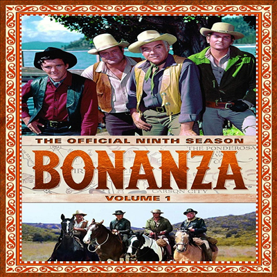 Bonanza: The Official Ninth Season - Volume 1 (보난자: 시즌 9 - 볼륨 1) (1967)(지역코드1)(한글무자막)(DVD)