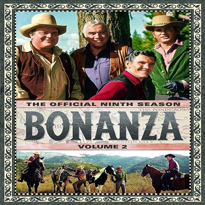 Bonanza: The Official Ninth Season - Volume 2 (보난자: 시즌 9 - 볼륨 2) (1968)(지역코드1)(한글무자막)(DVD)