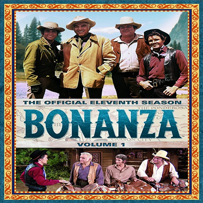 Bonanza: The Official Eleventh Season, Volume 1 (보난자: 시즌 11 - 볼륨 1) (1969)(지역코드1)(한글무자막)(DVD)