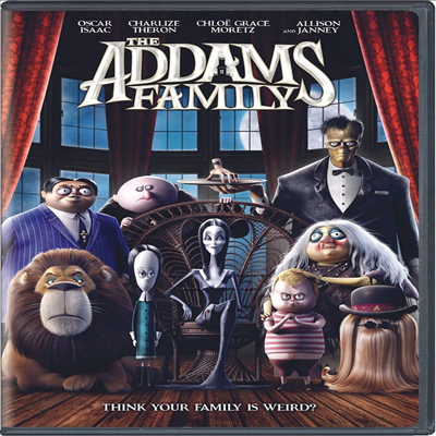 The Addams Family (아담스 패밀리) (2019)(지역코드1)(한글무자막)(DVD)