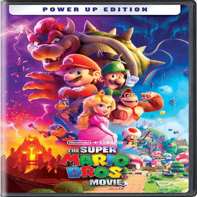 The Super Mario Bros. Movie (슈퍼 마리오 브라더스) (2023)(지역코드1)(한글무자막)(DVD)