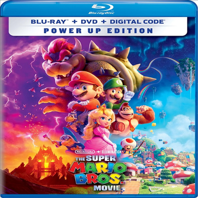 The Super Mario Bros. Movie (슈퍼 마리오 브라더스) (2023)(한글무자막)(Blu-ray + DVD)