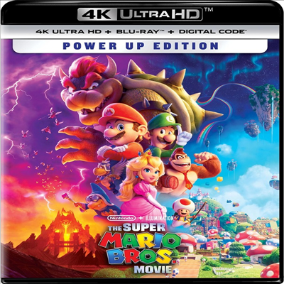 The Super Mario Bros. Movie (슈퍼 마리오 브라더스) (2023)(한글무자막)(4K Ultra HD + Blu-ray)
