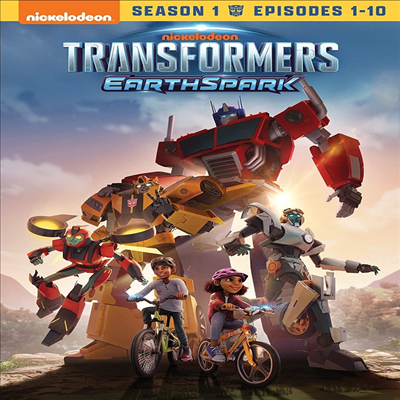 Transformers: EarthSpark: Season 1 - Episodes 1-10 (트랜스포머: 어스스파크: 시즌 1 - 에피소드 1-10) (2022)(지역코드1)(한글무자막)(DVD)