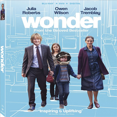 Wonder (원더) (2017)(한글무자막)(Blu-ray + DVD)