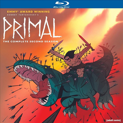 Genndy Tartakovsky's Primal: The Complete Second Season (젠디 타타코브스키스 프라이멀: 시즌 2) (2022)(한글무자막)(Blu-ray)