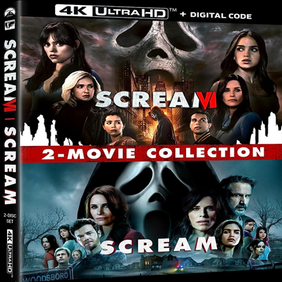 Scream VI (2023) / Scream (2022) (스크림 6 / 스크림)(한글무자막)(4K Ultra HD)