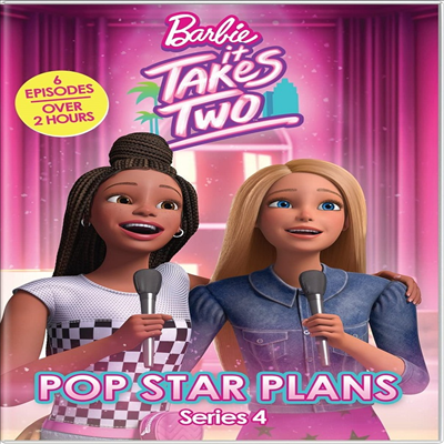 Barbie: It Takes Two ? Pop Star Plans (바비: 둘이서 함께) (2022)(지역코드1)(한글무자막)(DVD)