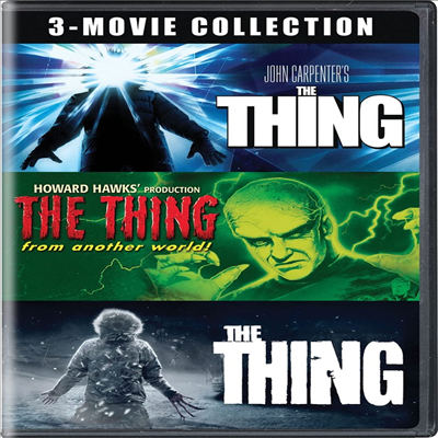 The Thing: 3-Movie Collection (괴물: 3 무비 컬렉션)(지역코드1)(한글무자막)(DVD)