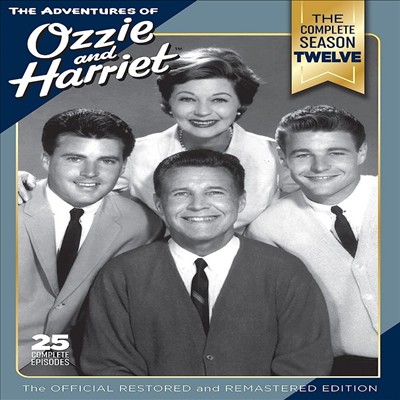 The Adventures Of Ozzie And Harriet: The Complete Season Twelve (오지와 해리엇의 좌충우돌 모험: 시즌 12) (1963)(지역코드1)(한글무자막)(DVD)