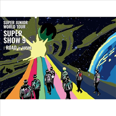 슈퍼주니어 (SuperJunior) - World Tour Super Show9: Road In Japan (지역코드2)(3DVD) (초회생산한정반)