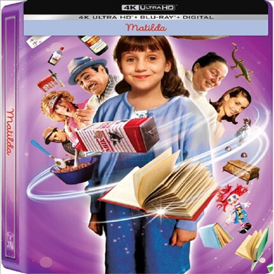 Matilda (마틸다) (Steelbook)(4K Ultra HD+Blu-ray)(한국어 자막 지원)