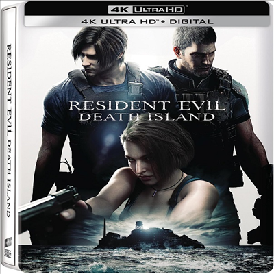Resident Evil: Death Island (레지던트 이블: 데스 아일랜드) (2023)(Steelbook)(한글무자막)(4K Ultra HD)