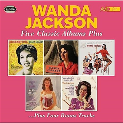 Wanda Jackson - Five Classic Albums Plus (Remastered)(5 On 2CD)