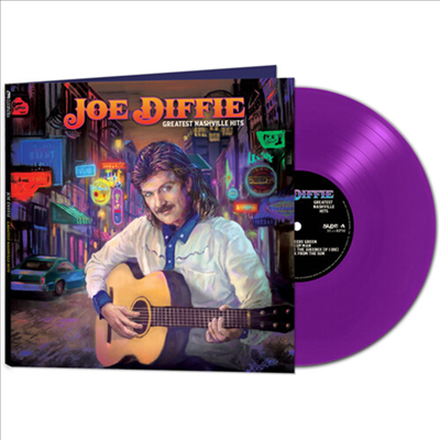 Joe Diffie - Greatest Nashville Hits (Purple Vinyl LP)