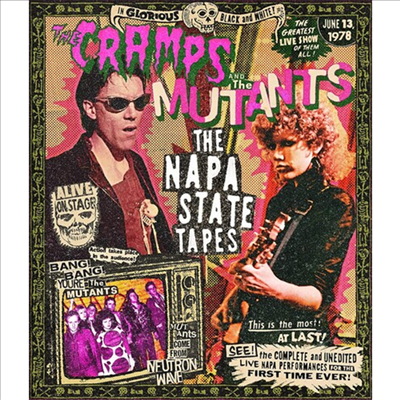 Cramps / Mutants - Live At Napa State Mental Hospital (Blu-ray)(2023)