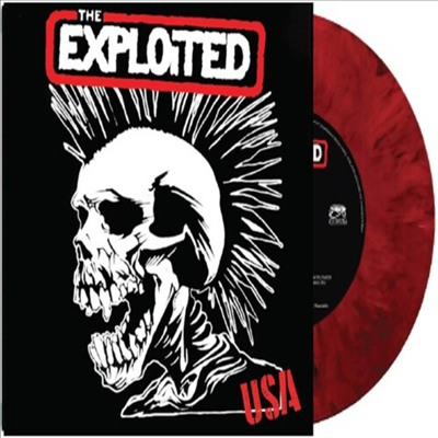 Exploited - USA (7 inch Red Marble LP)