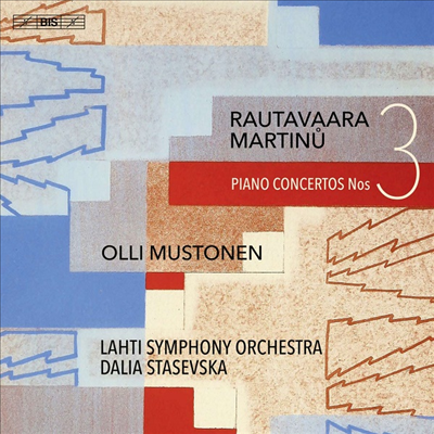 마르티누 &amp; 라우타바라: 피아노 협주곡 (Martinu &amp; Rautavaara: Piano Concertos) (SACD Hybrid) - Olli Mustonen