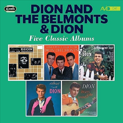 Dion And The Belmonts/Dion - Five Classic Albums (Remastered)(5 On 2CD)
