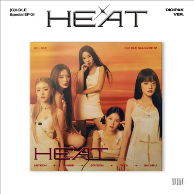 (여자)아이들 - Heat (Digipack Ver.)(미국빌보드집계반영)(CD)