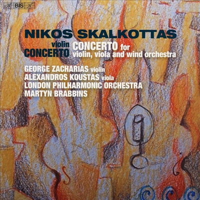 스칼코타스: 바이올린 협주곡 & 바이올린, 비올라, 목관을 위한 협주곡 (Skalkottas: Violin Concerto & Violin, Viola Concerto) (SACD Hybrid) - George Zacharias