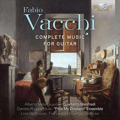 파비오 바키: 기타 작품 전곡 (Fabio Vacchi: Complete Music for Guitar)(CD) - Alberto Mesirca