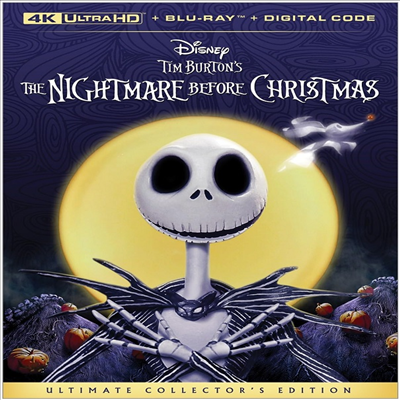 The Nightmare Before Christmas (팀버튼의 크리스마스 악몽) (1993)(한글무자막)(4K Ultra HD + Blu-ray)