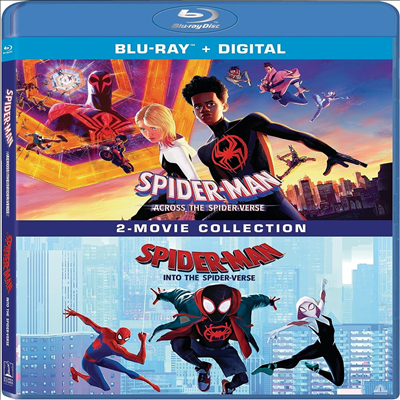 Spider-Man: Across The Spider-Verse / Spider-Man: Into The Spider-Verse (스파이더맨: 어크로스 더 유니버스/스파이더맨: 어크로스 더 유니버스)(한글무자막)(Blu-ray)