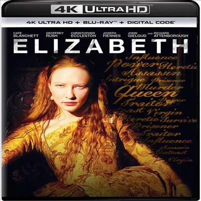 Elizabeth (엘리자베스) (1998)(한글무자막)(4K Ultra HD-R + Blu-ray-R)