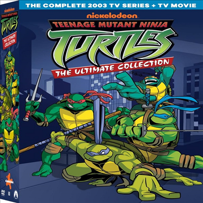 Teenage Mutant Ninja Turtles: The Ultimate Collection (닌자터틀) (2003)(Boxset)(지역코드1)(한글무자막)(DVD)(DVD-R)