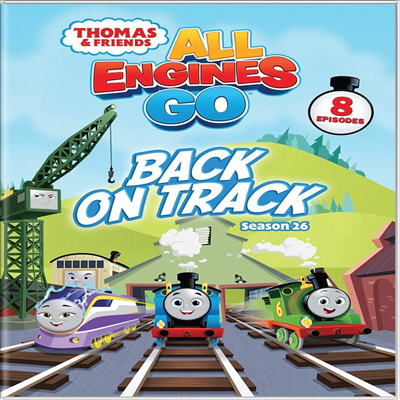 Thomas & Friends: All Engines Go! Back on Track (토마스와 친구들: 모든 엔진 가동!)(지역코드1)(한글무자막)(DVD)