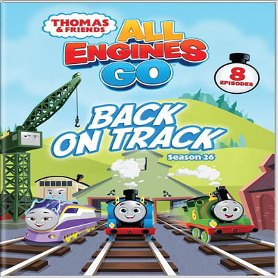 Thomas &amp; Friends: All Engines Go! Back on Track (토마스와 친구들: 모든 엔진 가동!)(지역코드1)(한글무자막)(DVD)