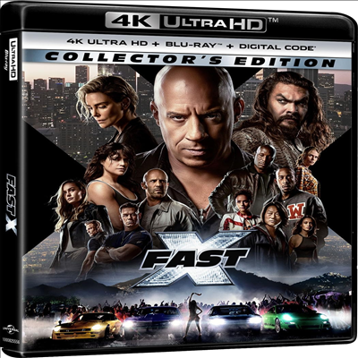 Fast X (분노의 질주: 라이드 오어 다이) (4K Ultra HD+Blu-ray)(한글무자막)
