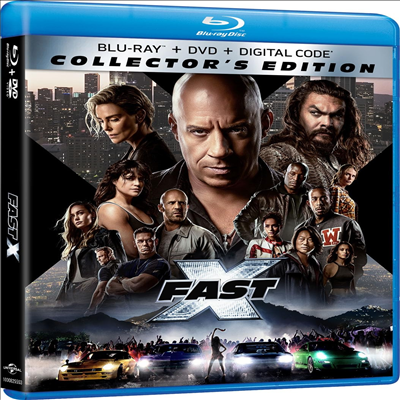 Fast X (분노의 질주: 라이드 오어 다이) (한글무자막)(Blu-ray+DVD)