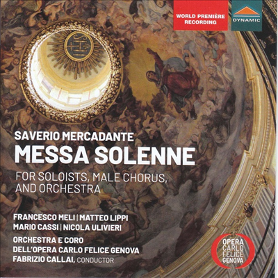메르카단테: 장엄미사 (Mercadante: Messa Solenne)(CD) - Fabrizio Callai