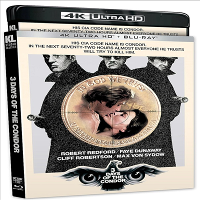 3 Days of the Condor (코드 네임 콘돌) (1975)(한글무자막)(4K Ultra HD + Blu-ray)