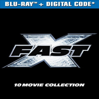 Fast & Furious: 10-Movie Collection (분노의 질주: 10 무비 컬렉션)(Boxset)(한글무자막)(Blu-ray)