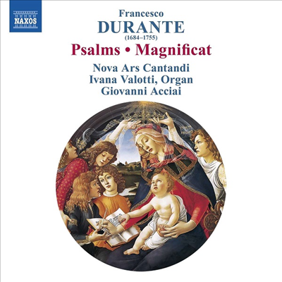 두란테: 시편과 마니피카트 (Durante: Psalms &amp; Magnificat)(CD) - Giovanni Acciai