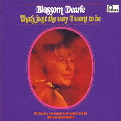 Blossom Dearie - That&#39;s Just the Way I Want to Be (Cardboard Sleeve (mini LP)(UHQCD)(Japan Bonus Tracks)