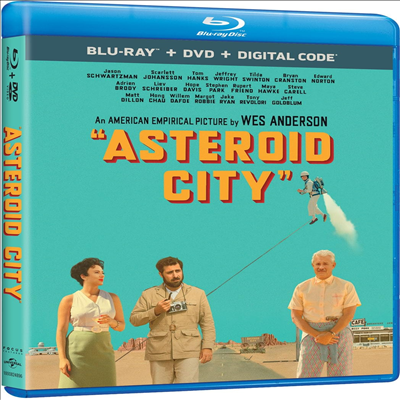 Asteroid City (애스터로이드 시티) (한글무자막)(Blu-ray+DVD)(한국어 자막 지원)