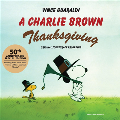 Vince Guaraldi - A Charlie Brown Thanksgiving (찰리 브라운의 추수감사절) (Soundtrack)(50th Anniversary Edition)(LP)