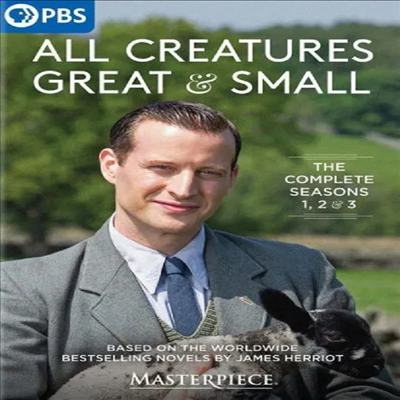 All Creatures Great & Small: The Complete Seasons 1, 2 & 3 (Masterpiece) (올 크리처스 그레이트 앤드 스몰: 시즌 1, 2 & 3) (2020)(지역코드1)(한글무자막)(DVD)