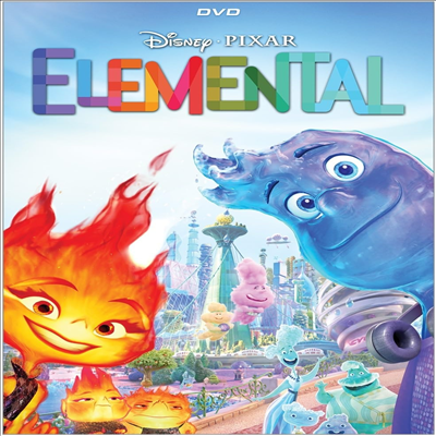Elemental (엘리멘탈)(지역코드1)(한글무자막)(DVD)