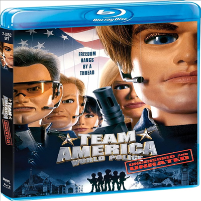 Team America: World Police (팀 아메리카: 세계 경찰) (2004)(한글무자막)(Blu-ray)