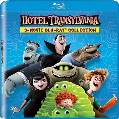 Hotel Transylvania: 3-Movie Collection (몬스터 호텔: 3 무비 컬렉션)(한글무자막)(Blu-ray)